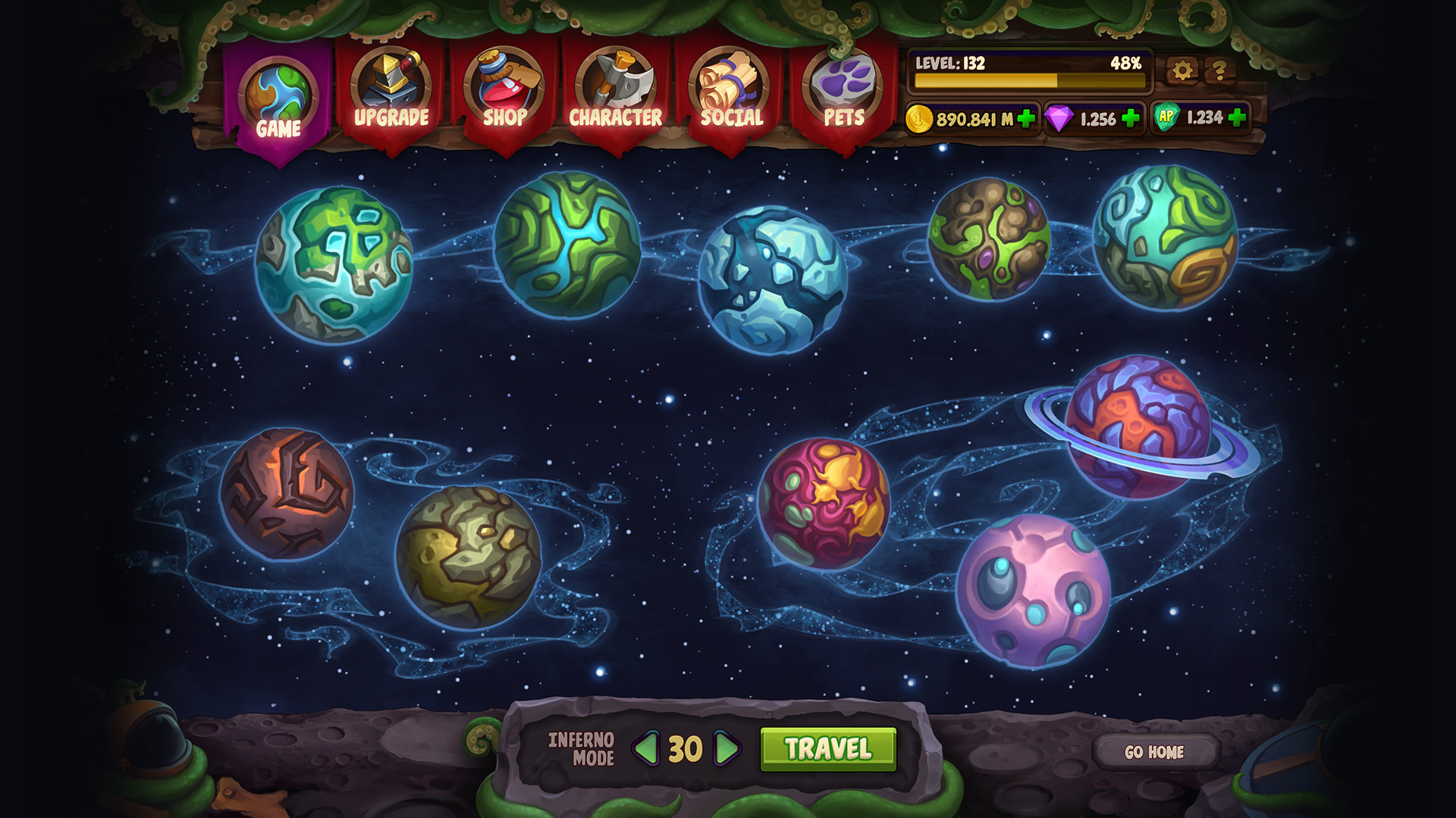 Idle Online Universe